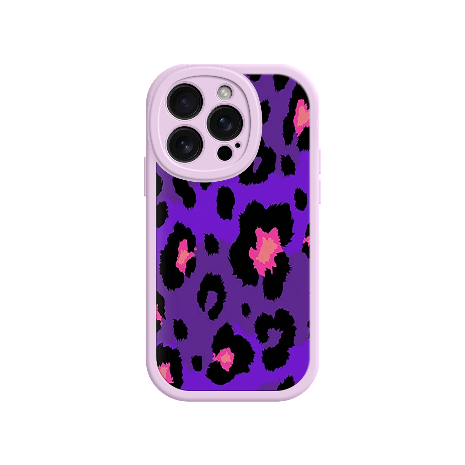 Purple Leopard Print iPhone 17 Case – Trendy Animal Print, Protective Fashion Cover, Bold & Stylish Design