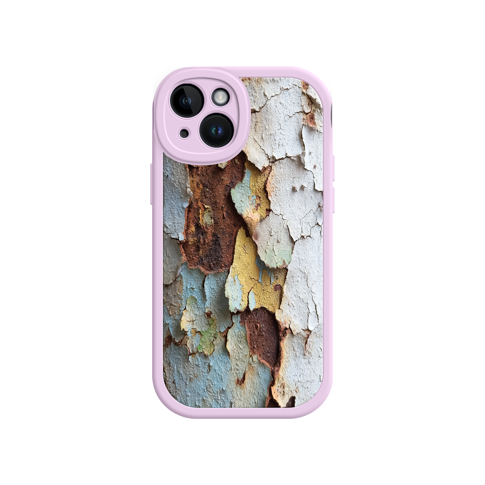 Rustic Patina Phone Case – Vintage Peeling Paint Design for iPhone 17