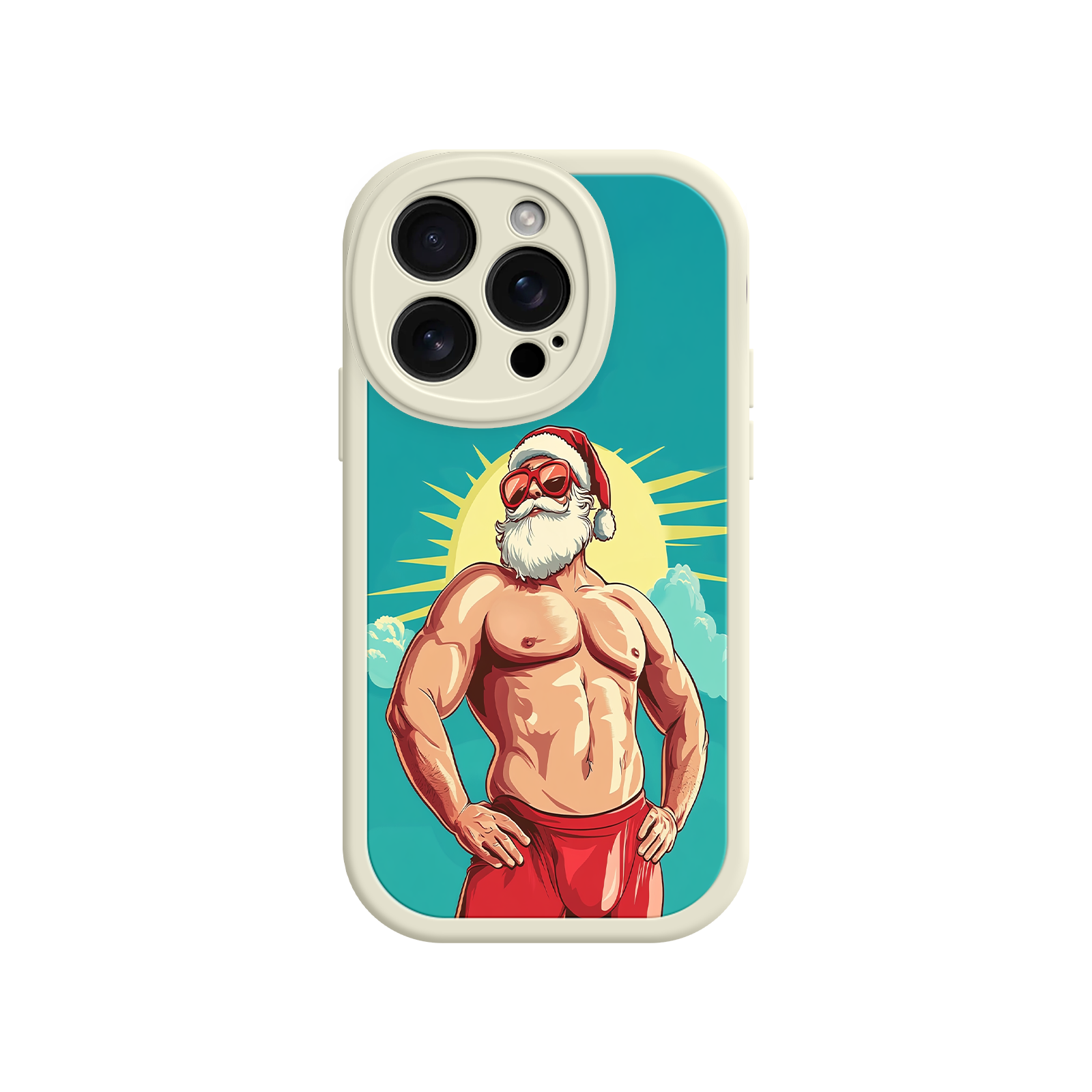 Funny holiday phone case for festive gifting