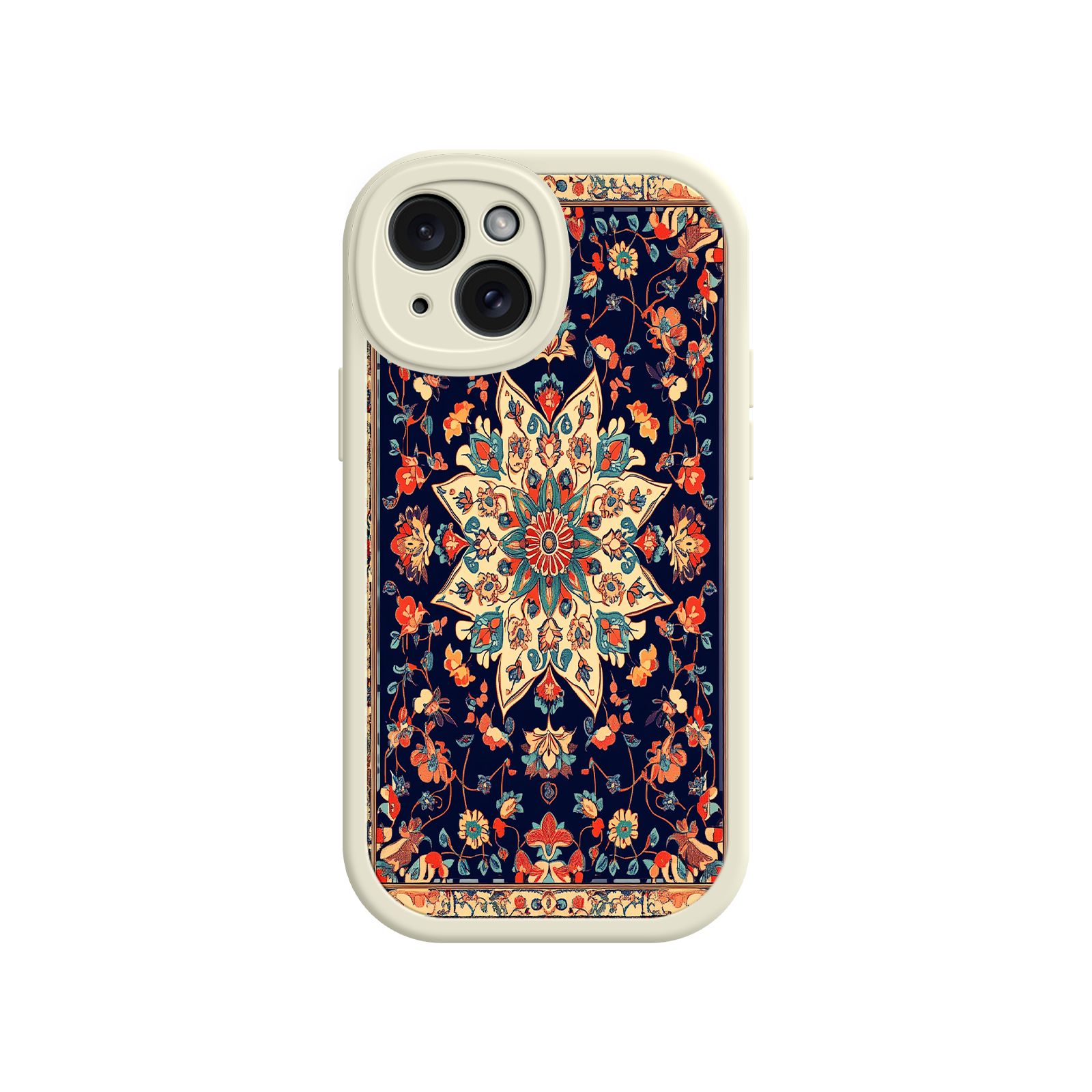 Mandala iPhone 17 Case – Ornate Pattern, Bohemian Style, Artistic Floral Design