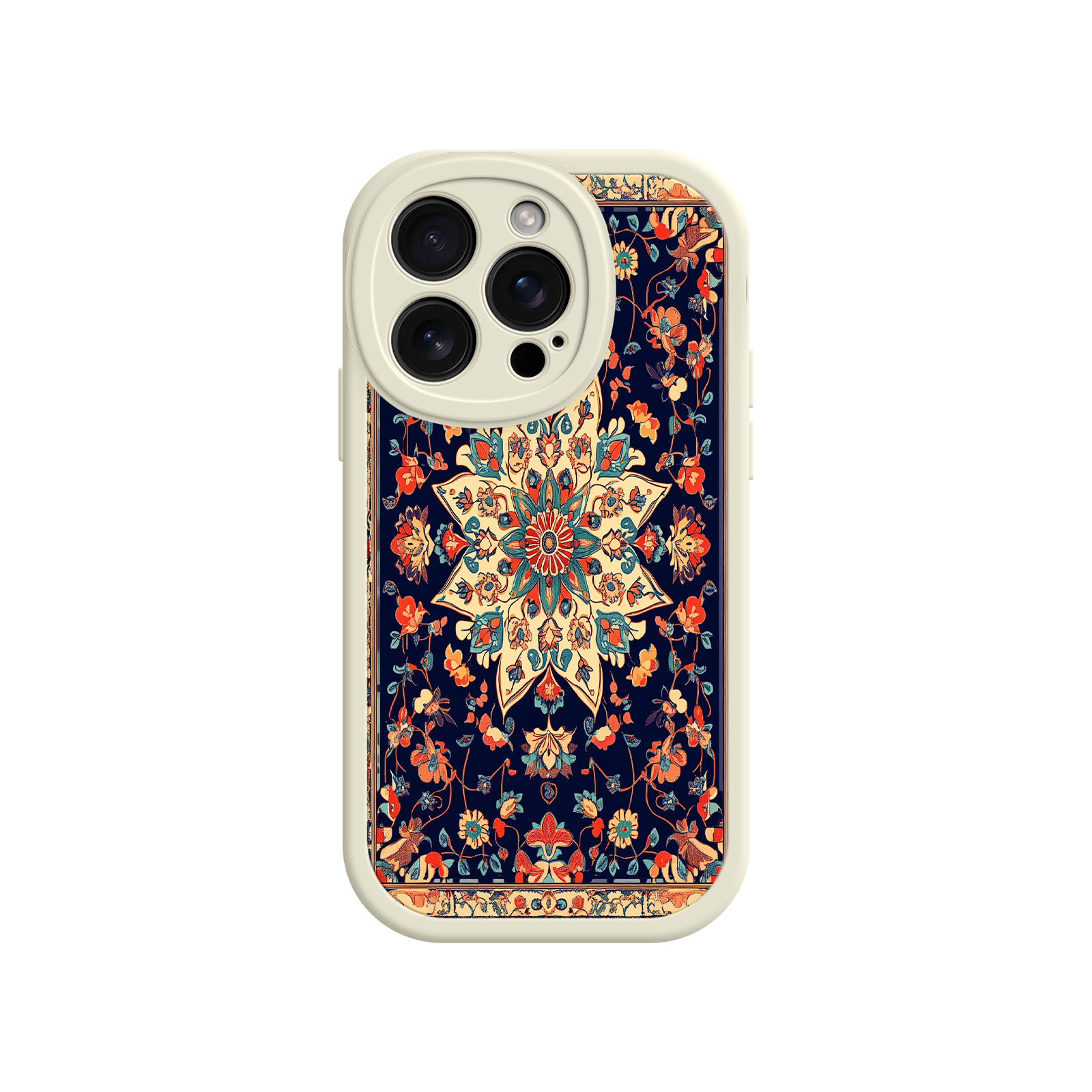 Mandala iPhone 17 Case – Ornate Pattern, Bohemian Style, Artistic Floral Design