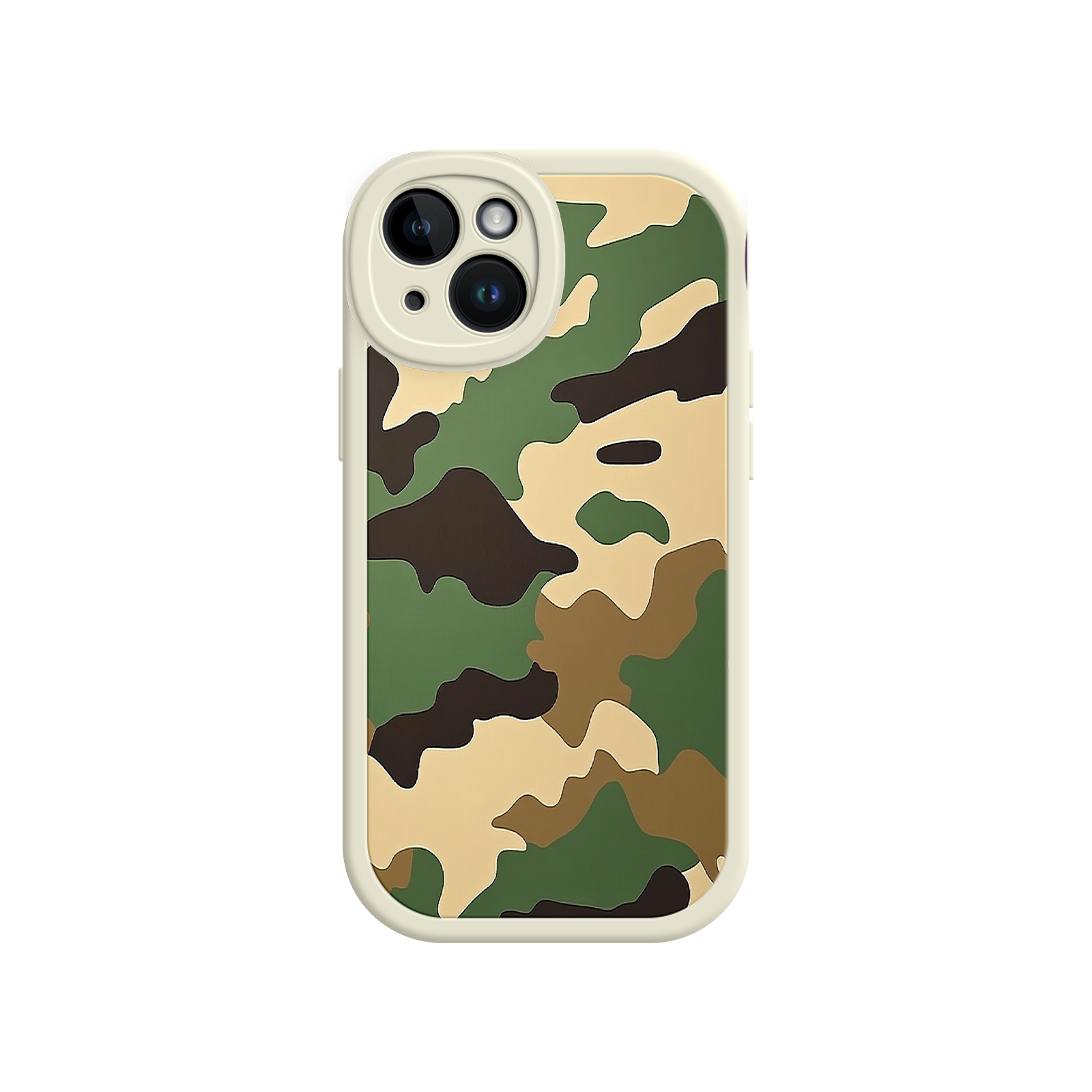Military Camo iPhone 17 Case – Woodland Camouflage, Tactical Design, Rugged Phone Cover