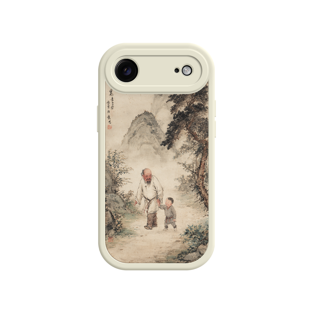 iPhone case with symbolic generational connection