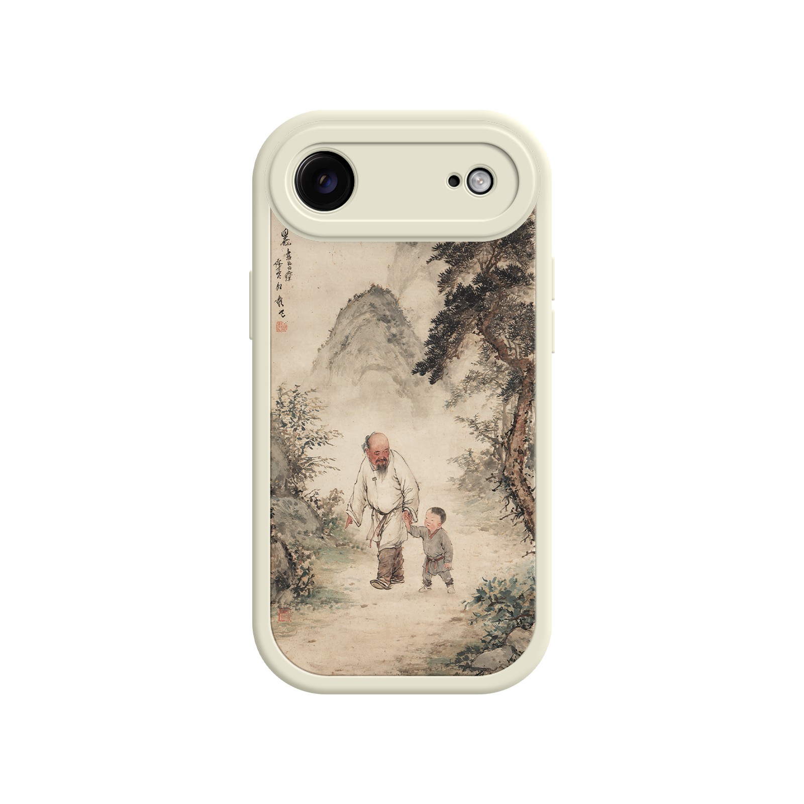 iPhone case with symbolic generational connection