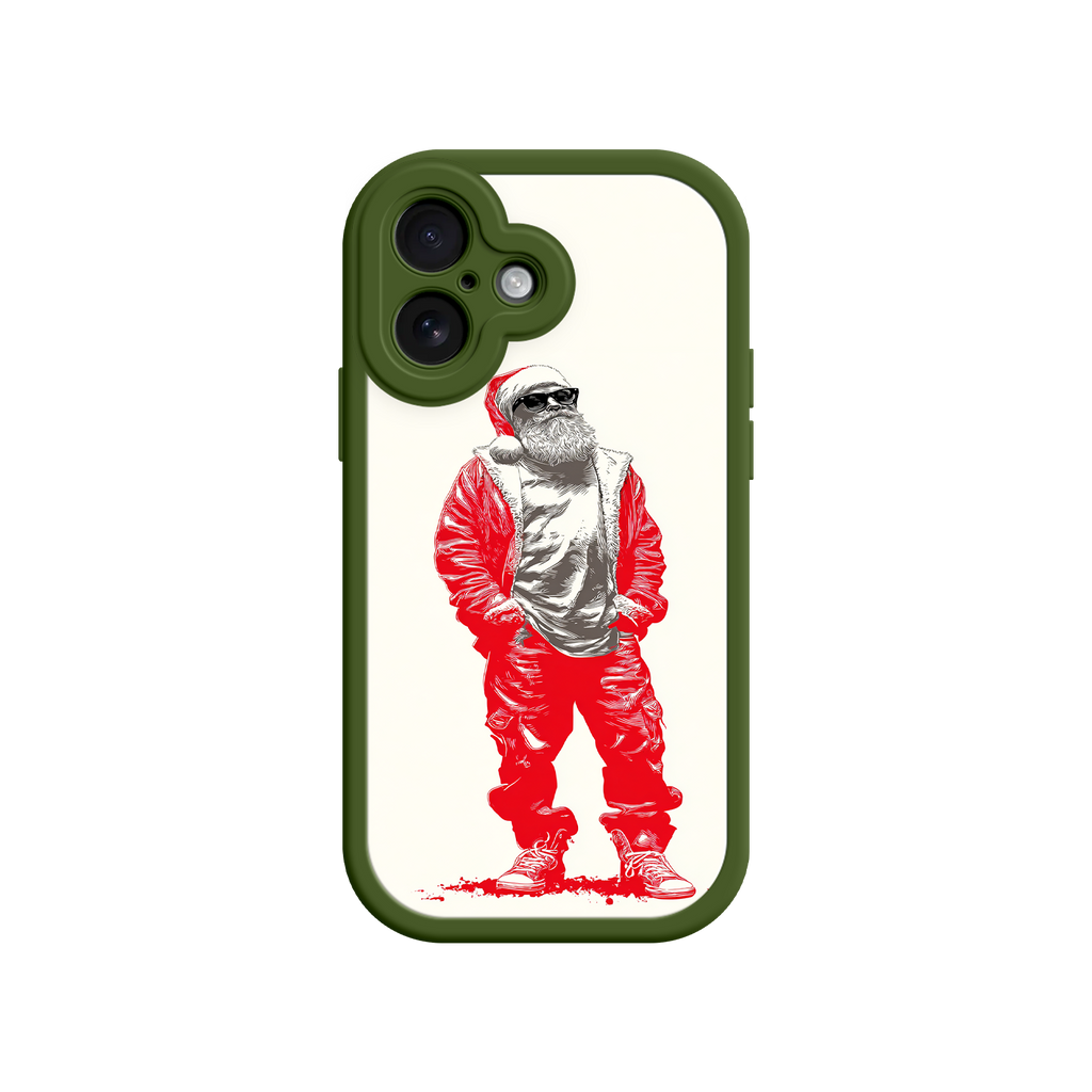 Santa Claus phone case with cool street style