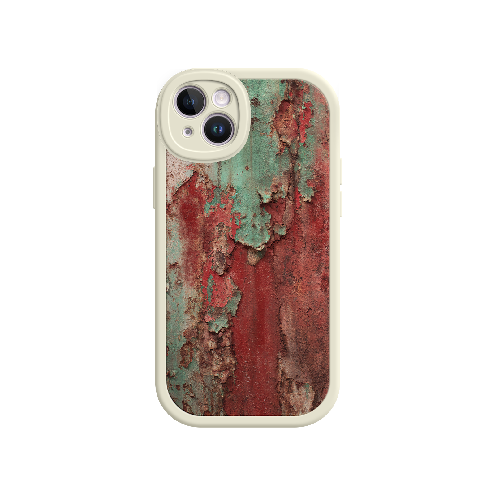 Rustic Metal Texture Phone Case – Vintage Industrial Style for iPhone 17