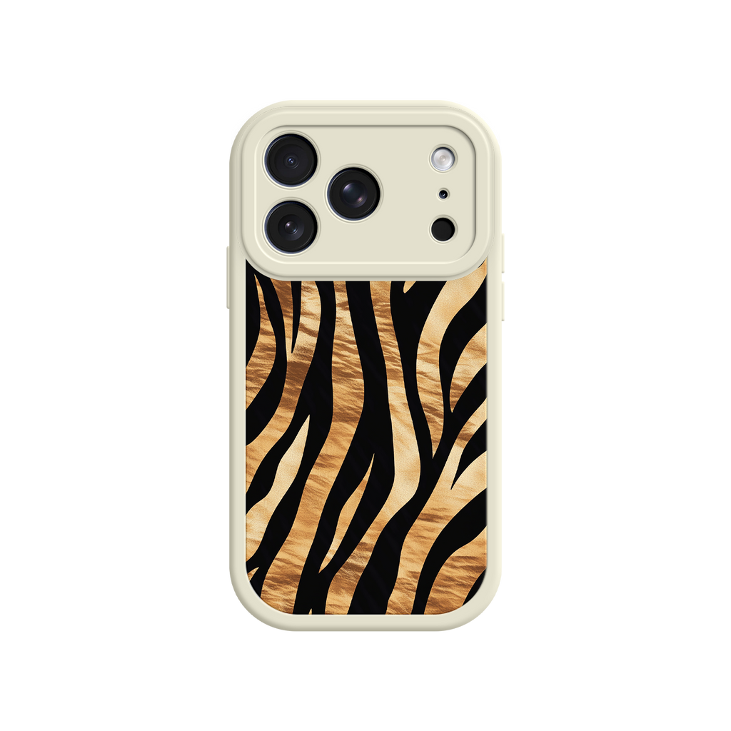 Stylish phone case with wild stripe pattern