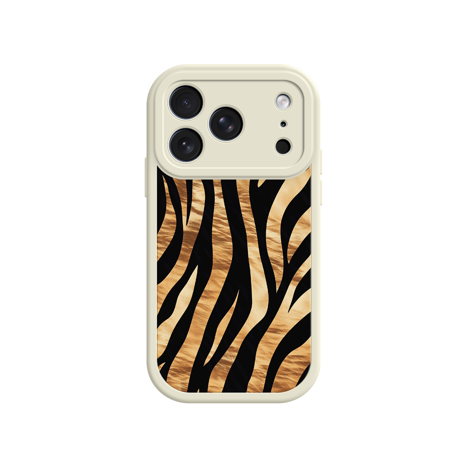 Stylish phone case with wild stripe pattern