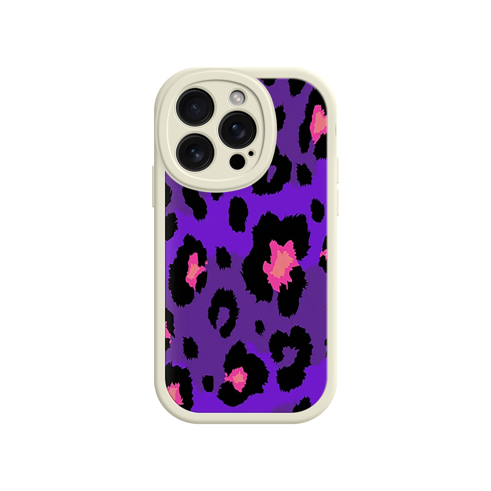 Purple Leopard Print iPhone 17 Case – Trendy Animal Print, Protective Fashion Cover, Bold & Stylish Design