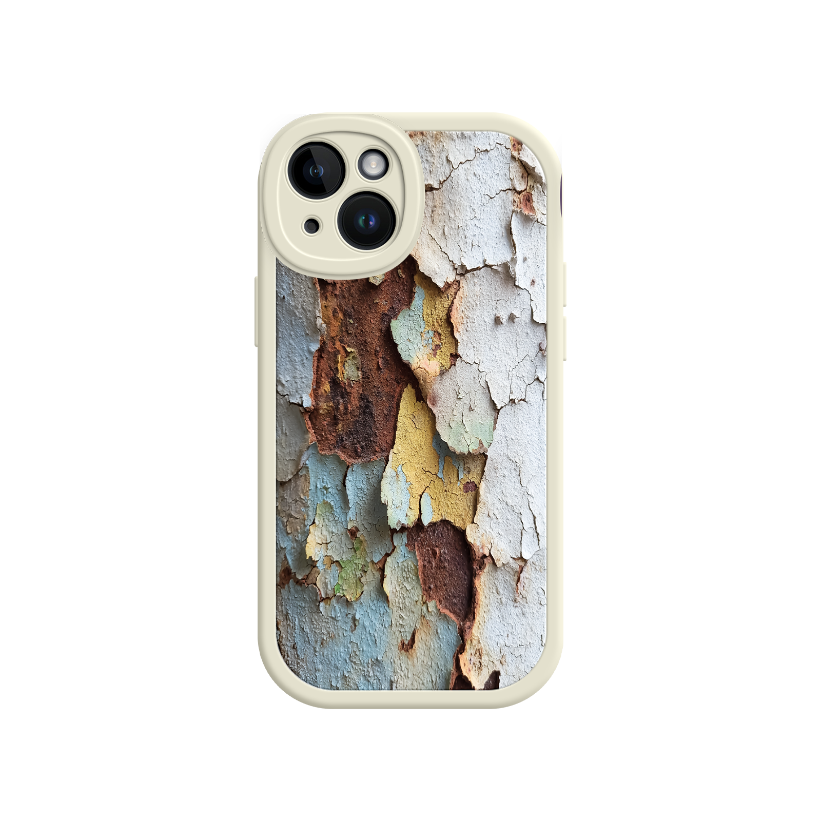 Rustic Patina Phone Case – Vintage Peeling Paint Design for iPhone 17