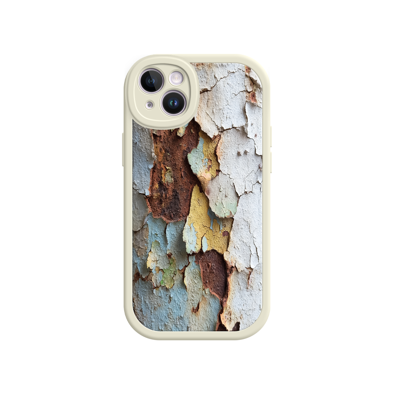 Rustic Patina Phone Case – Vintage Peeling Paint Design for iPhone 17