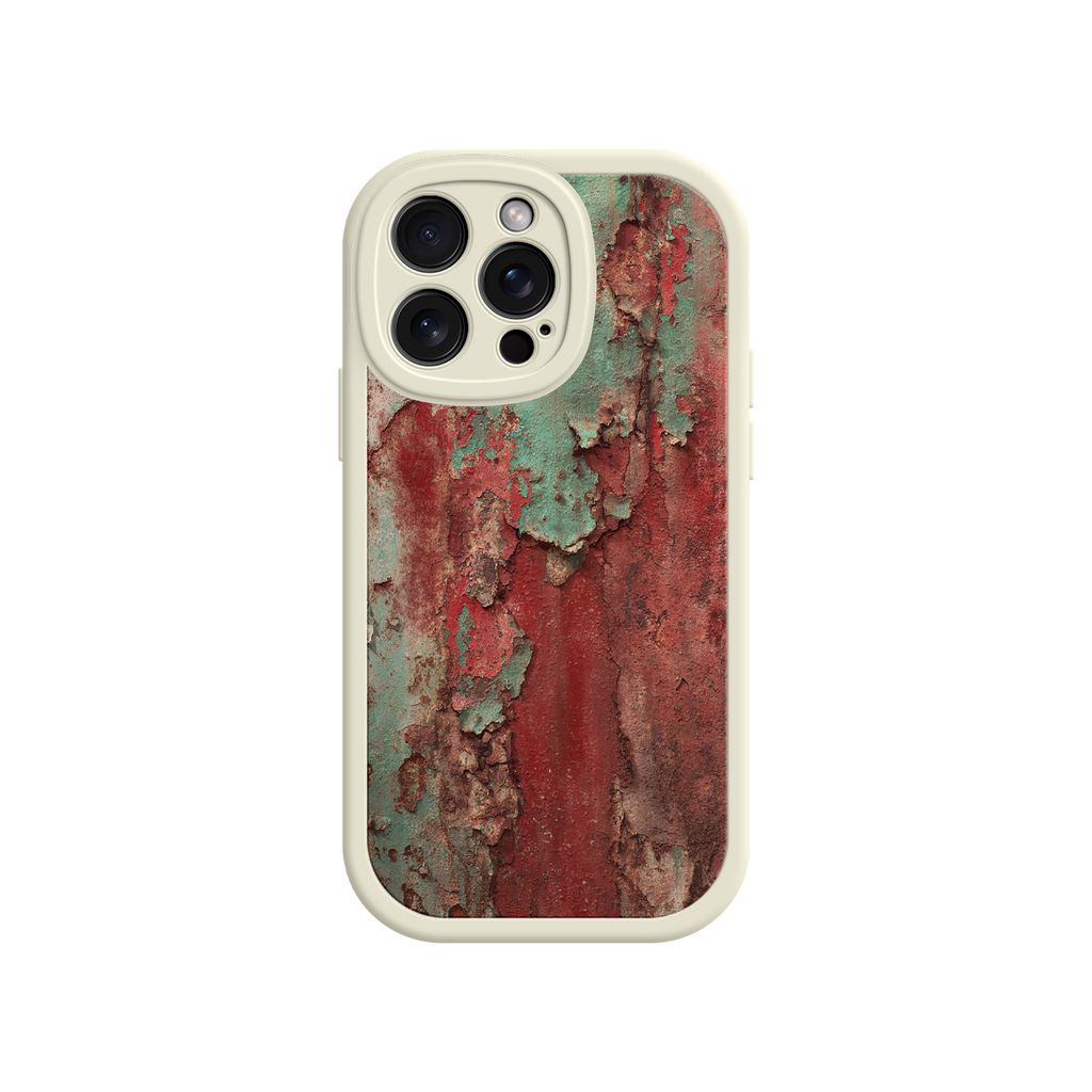 Seasonal phone case with vintage industrial style