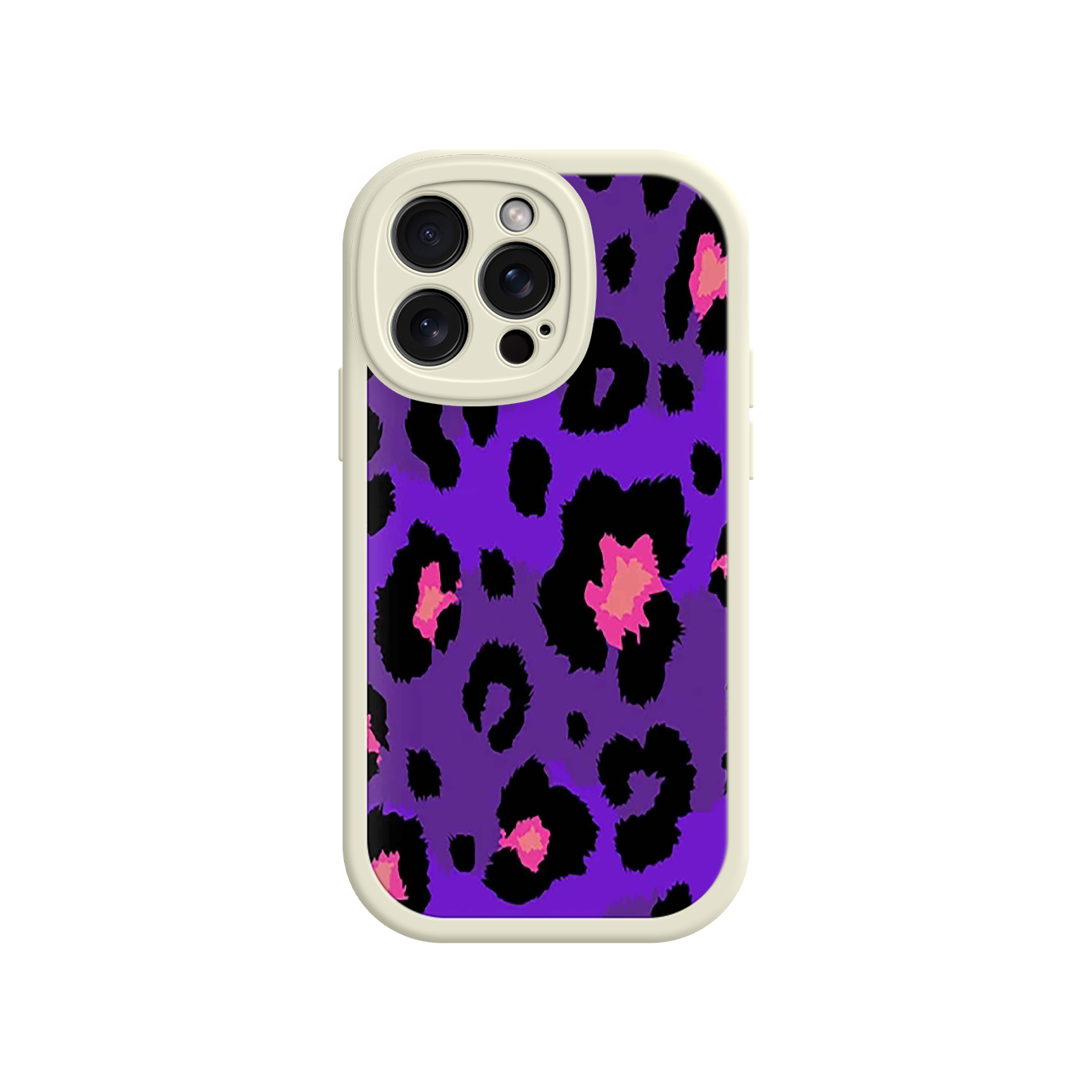 Purple Leopard Print iPhone 17 Case – Trendy Animal Print, Protective Fashion Cover, Bold & Stylish Design