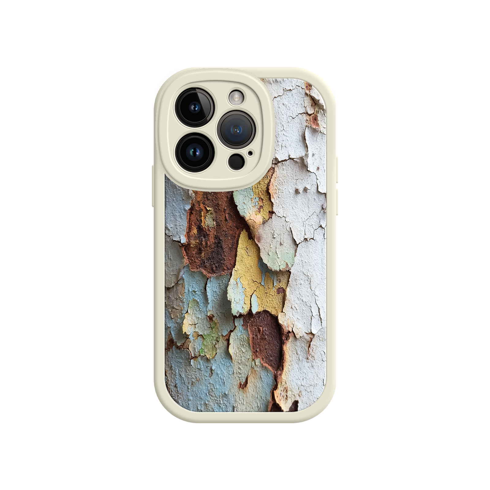 Rustic Patina Phone Case – Vintage Peeling Paint Design for iPhone 17
